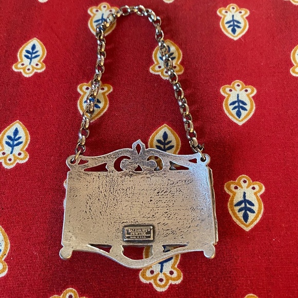 Salisbury Pewter Plain Decanter Label BNIB - Picture 7 of 8